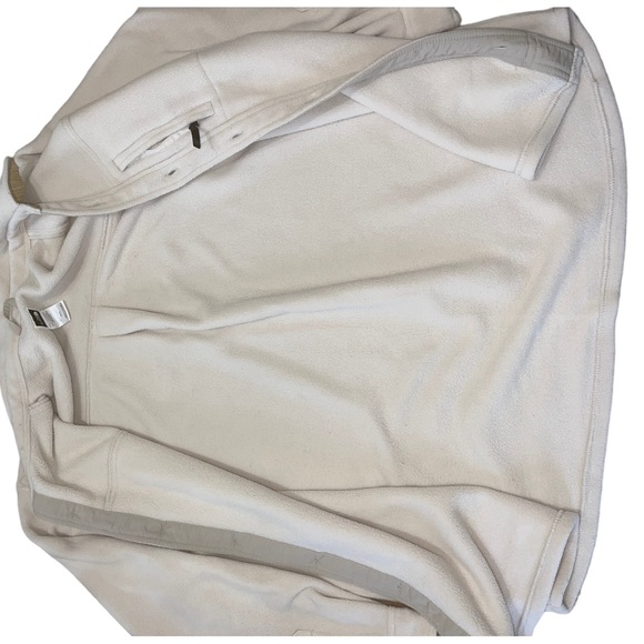 Men’s The North Face Beige Button Up Fleece Sweater - XL - Picture 5 of 14